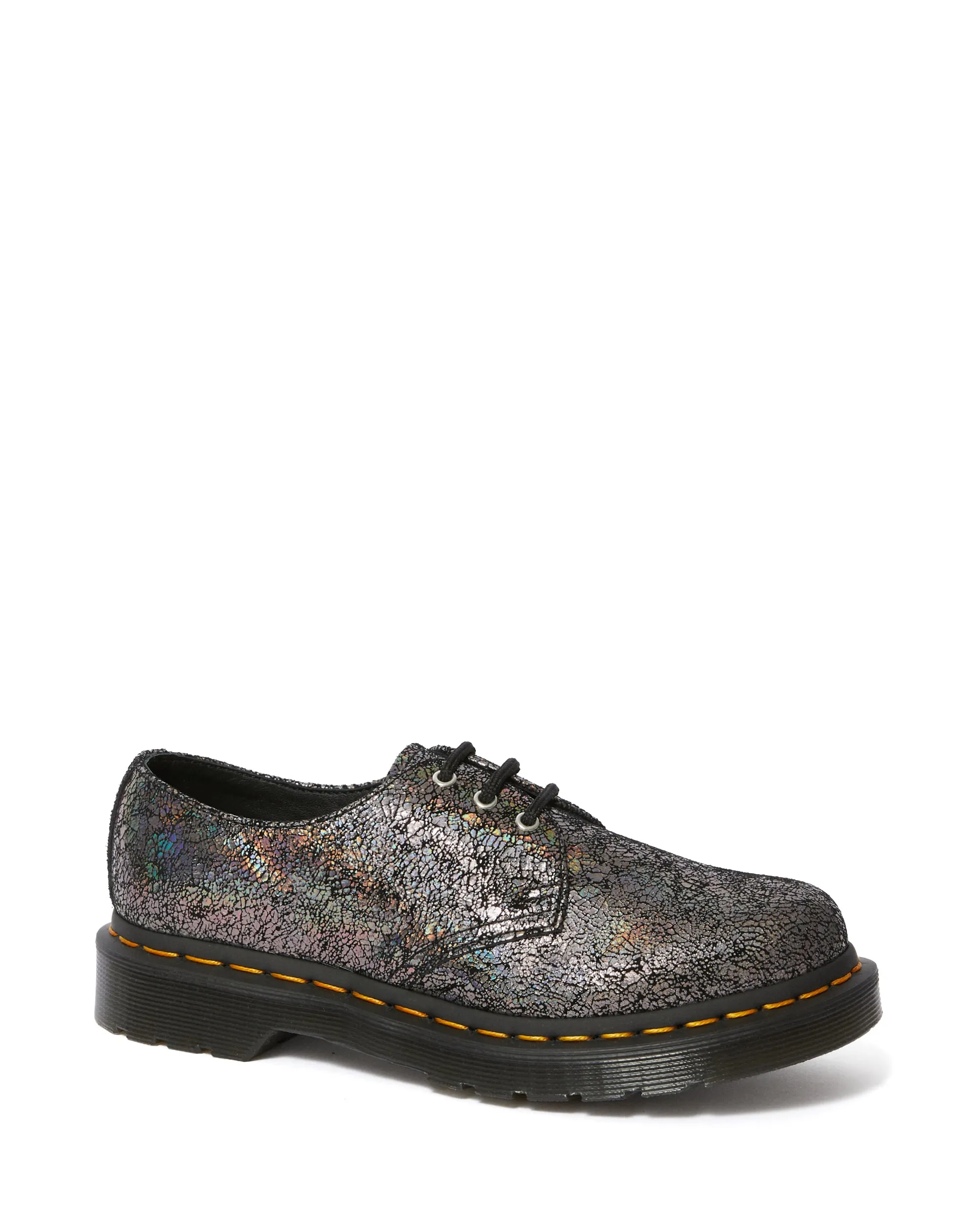 1461 Gunmetal Iridescent Crackle Oxford