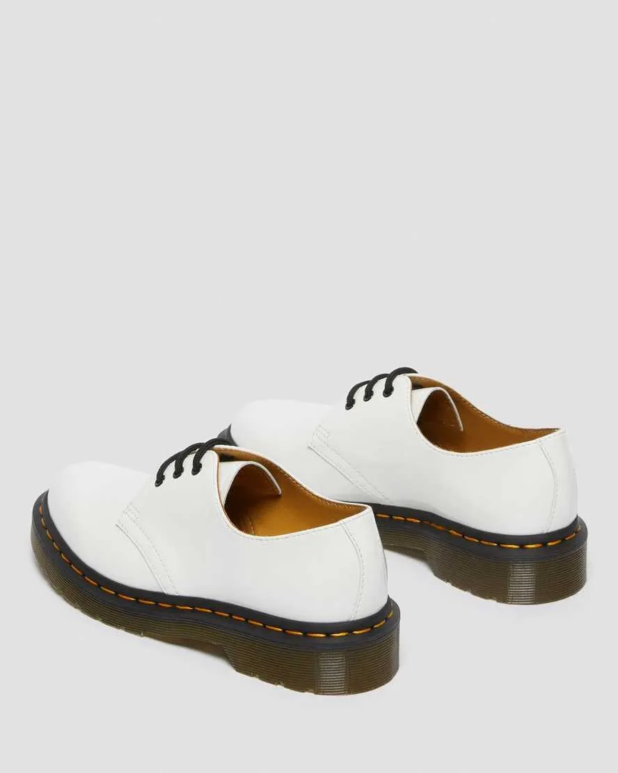 1461 White Patent Leather Oxford Shoes