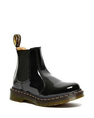 2976 Chelsea Black Patent Boots