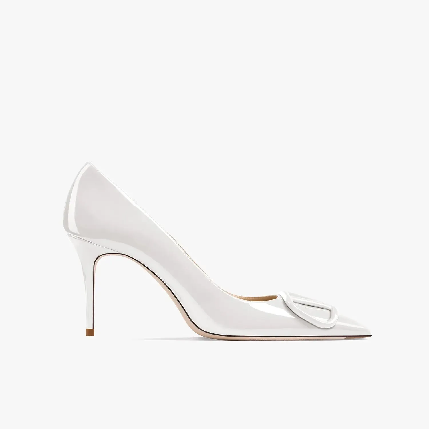 Adora Pure White Heels