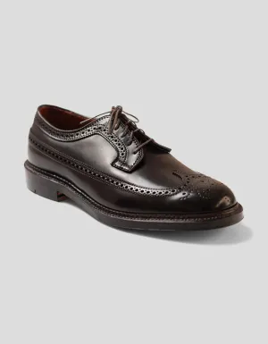 ALDEN CORDOVAN LONG WING BLUCHER - BURGUNDY