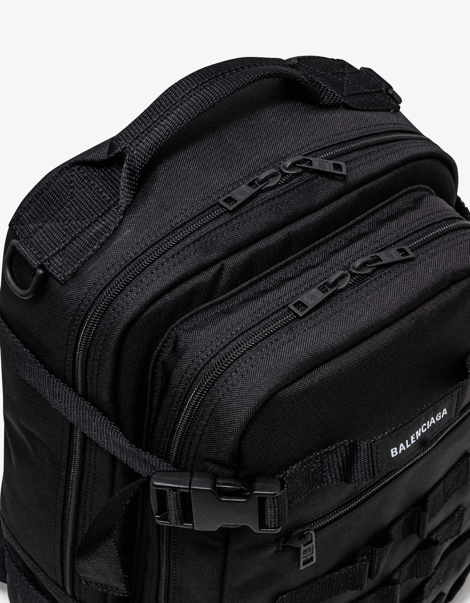 Balenciaga Black Army Space Backpack