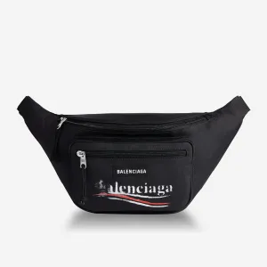 Balenciaga Political Stencil Explorer Beltbag