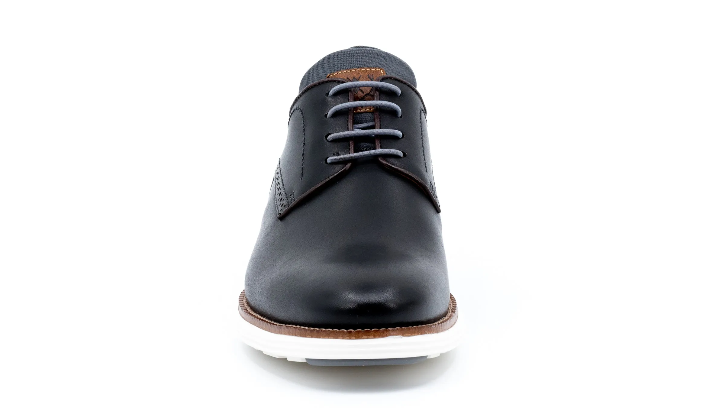 Countryaire Saddle Leather Plain Toe - Black