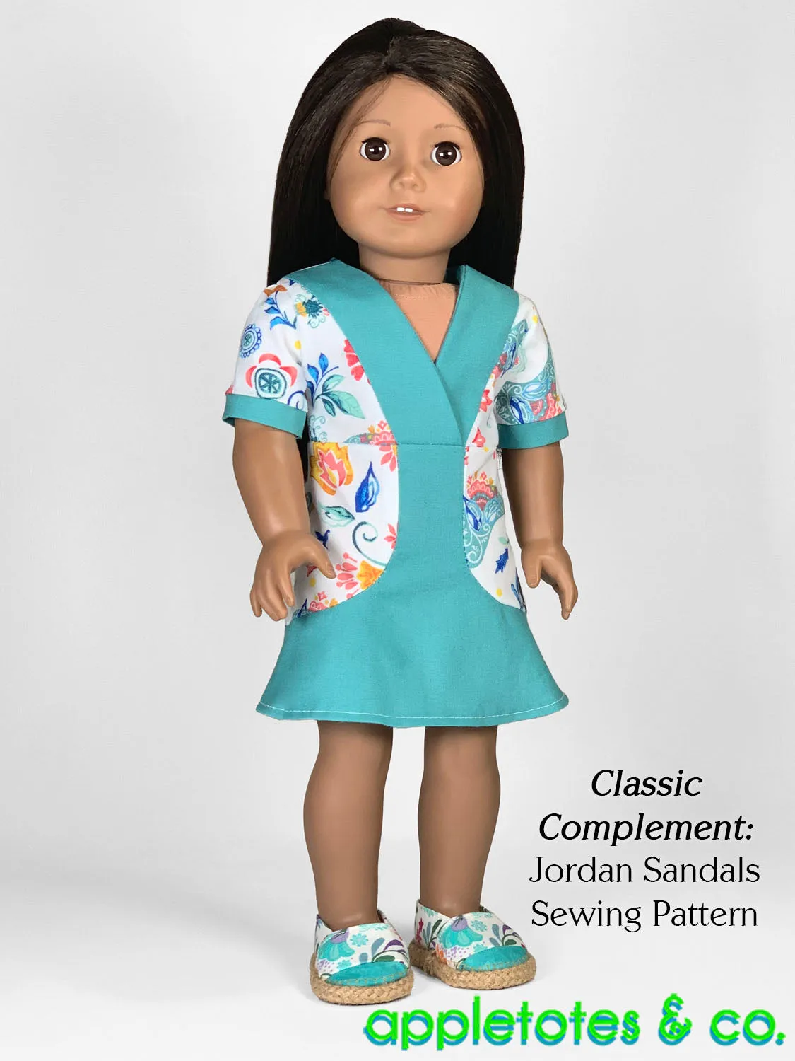 Dahlia Dress 18 Inch Doll Sewing Pattern