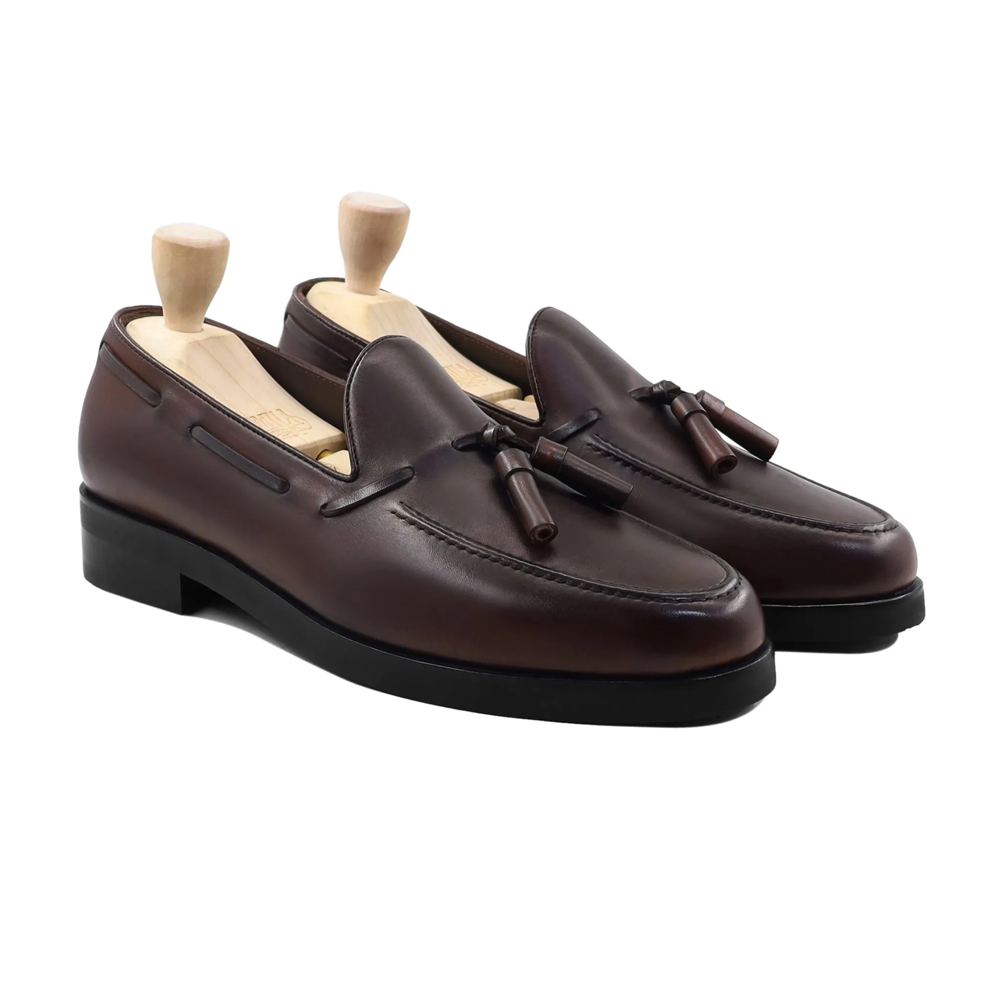 Erryn - Men's Dark Brown Calf Leather Loafer