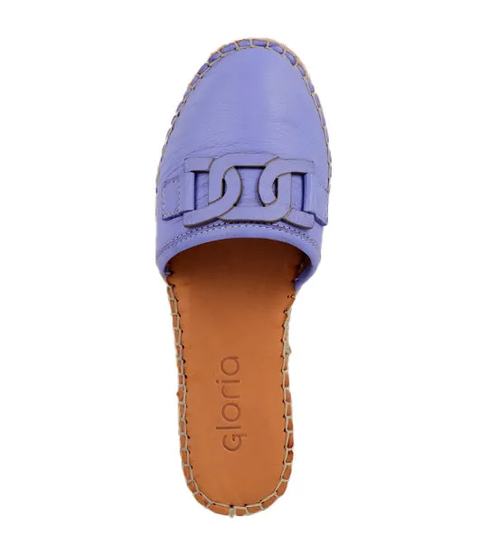 Espadrille Mules Violet Storm