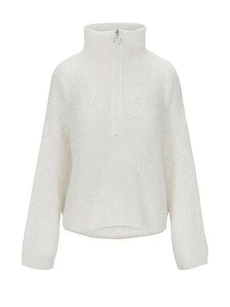 FLORIE ZIPPED KNIT VOKSEN