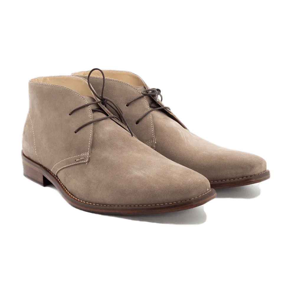 Grey Suede Desert Boots