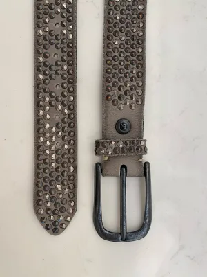 Gunmetal Stud Belt