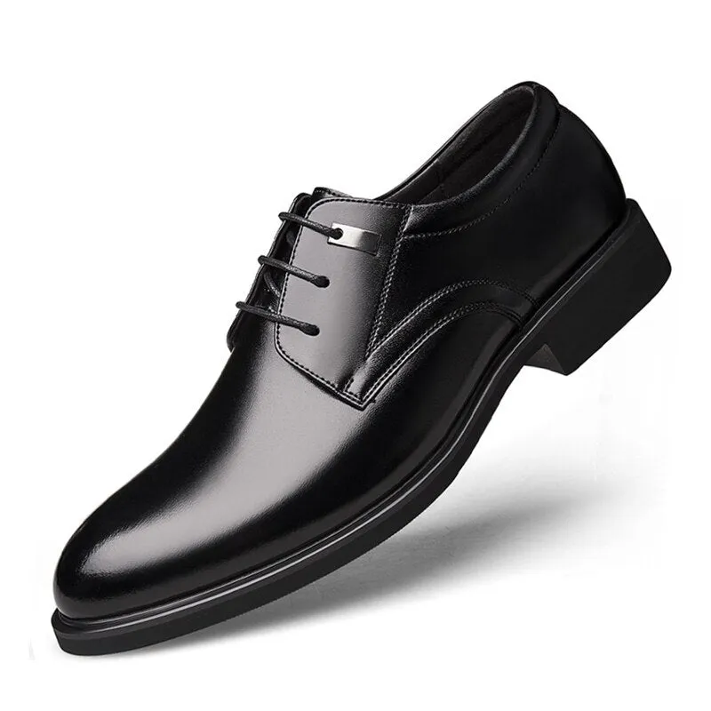 Misalwa Spring / Summer Hollow Classic Derby Men's Dress Shoes Breathable Bitty Oversized 47 48 49 Casual Business Suit Shoes