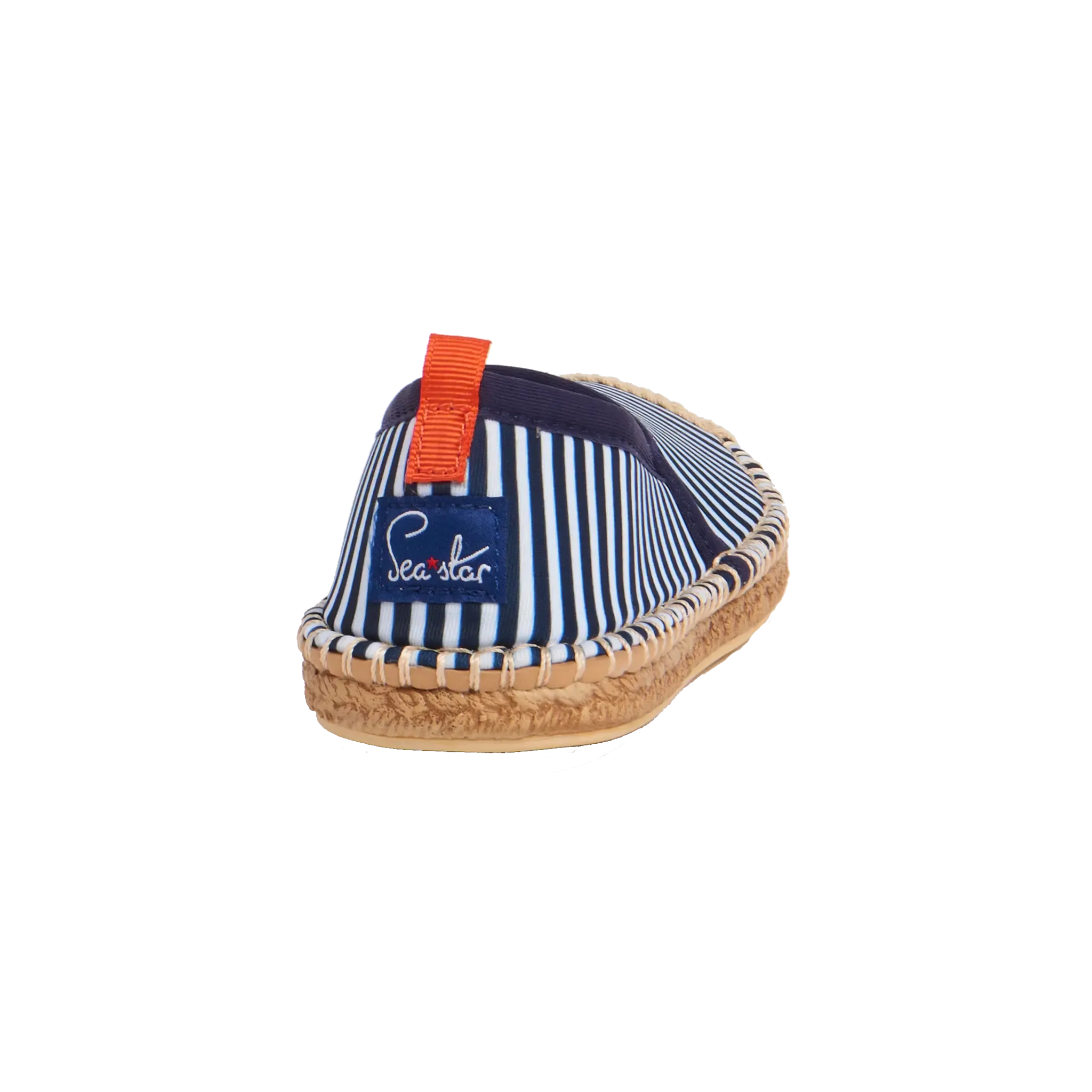 NAVY/WHITE MICROSTRIPE - KIDS BEACHCOMBER ESPADRILLE