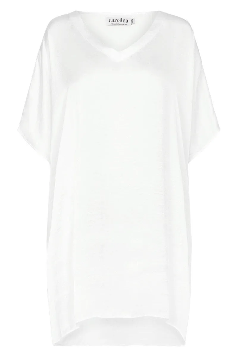 Nice Tunic White with V neck