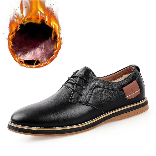 Oxford Genuine Leather Dress Shoes