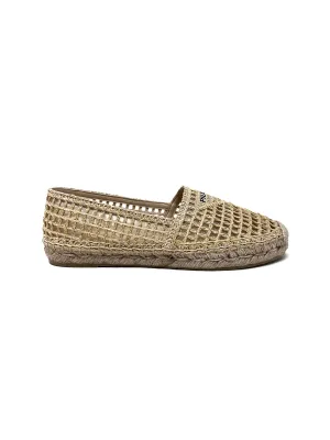 Prada W Shoe Size 38 '24 Raffia Espadrille Flat