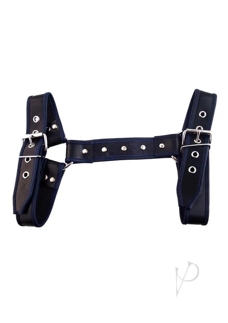 Rouge Halter Harness Blk/blu Xl