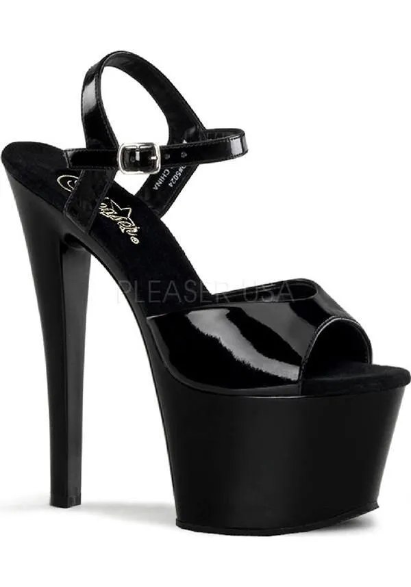 SKY-309 [Patent Black] | PLATFORM HEELS [PREORDER]