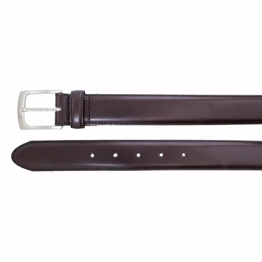 Stitched Leather Belt - 35MM