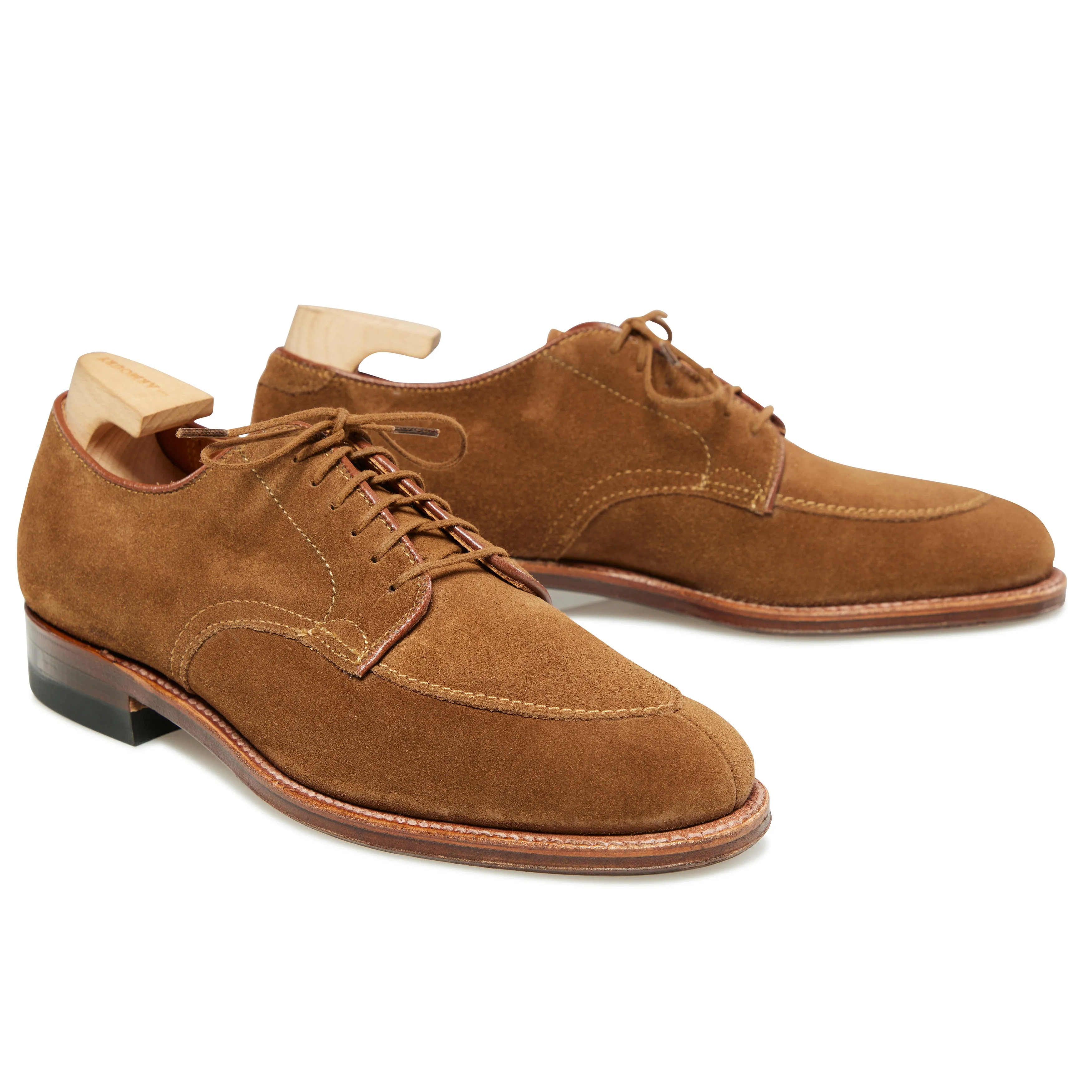 Suede Algonquin V-tip Blucher