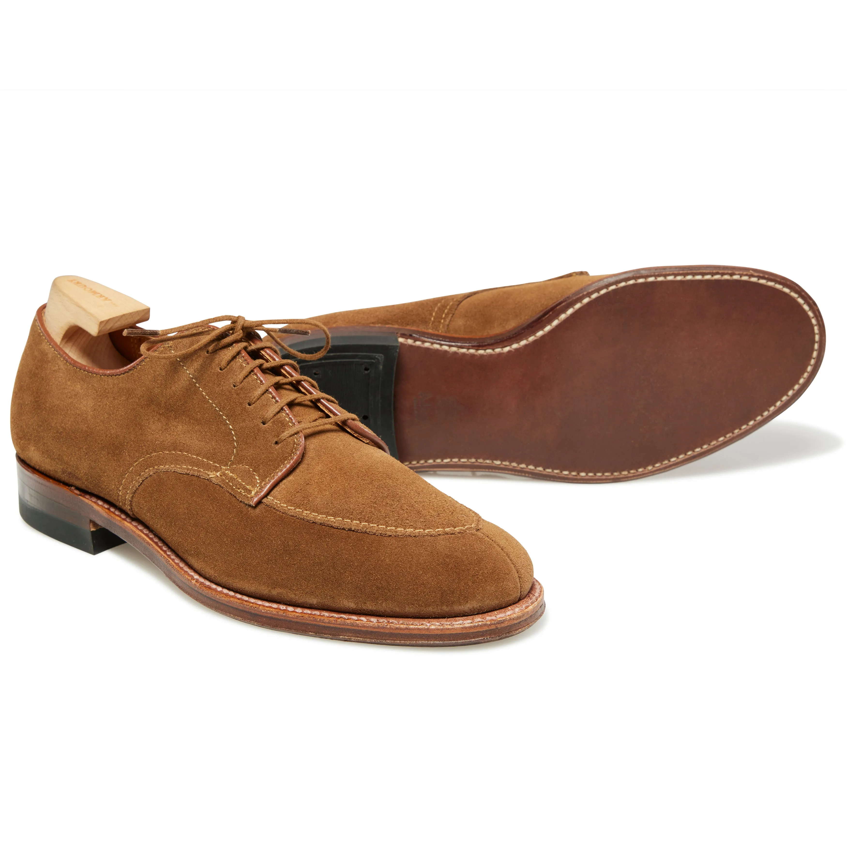 Suede Algonquin V-tip Blucher