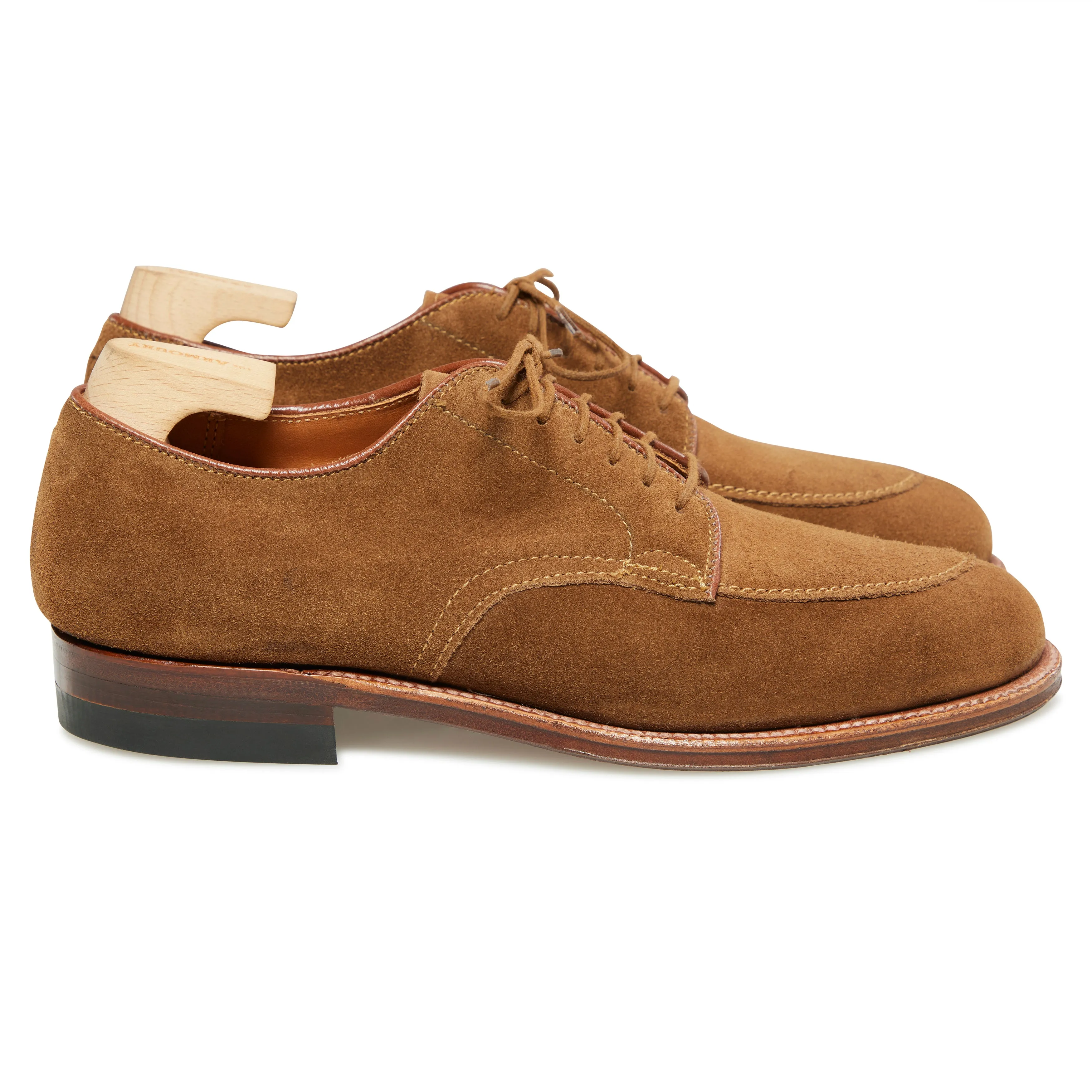 Suede Algonquin V-tip Blucher