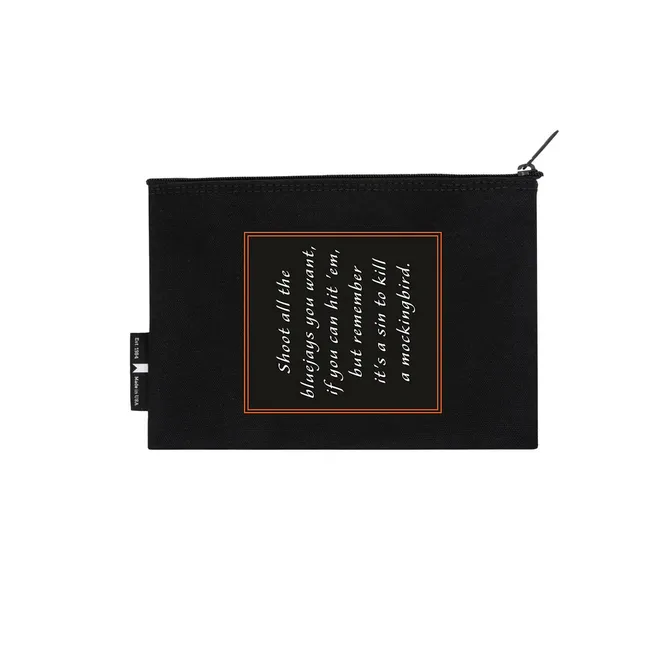 To Kill A Mockingbird Zipped Pouch