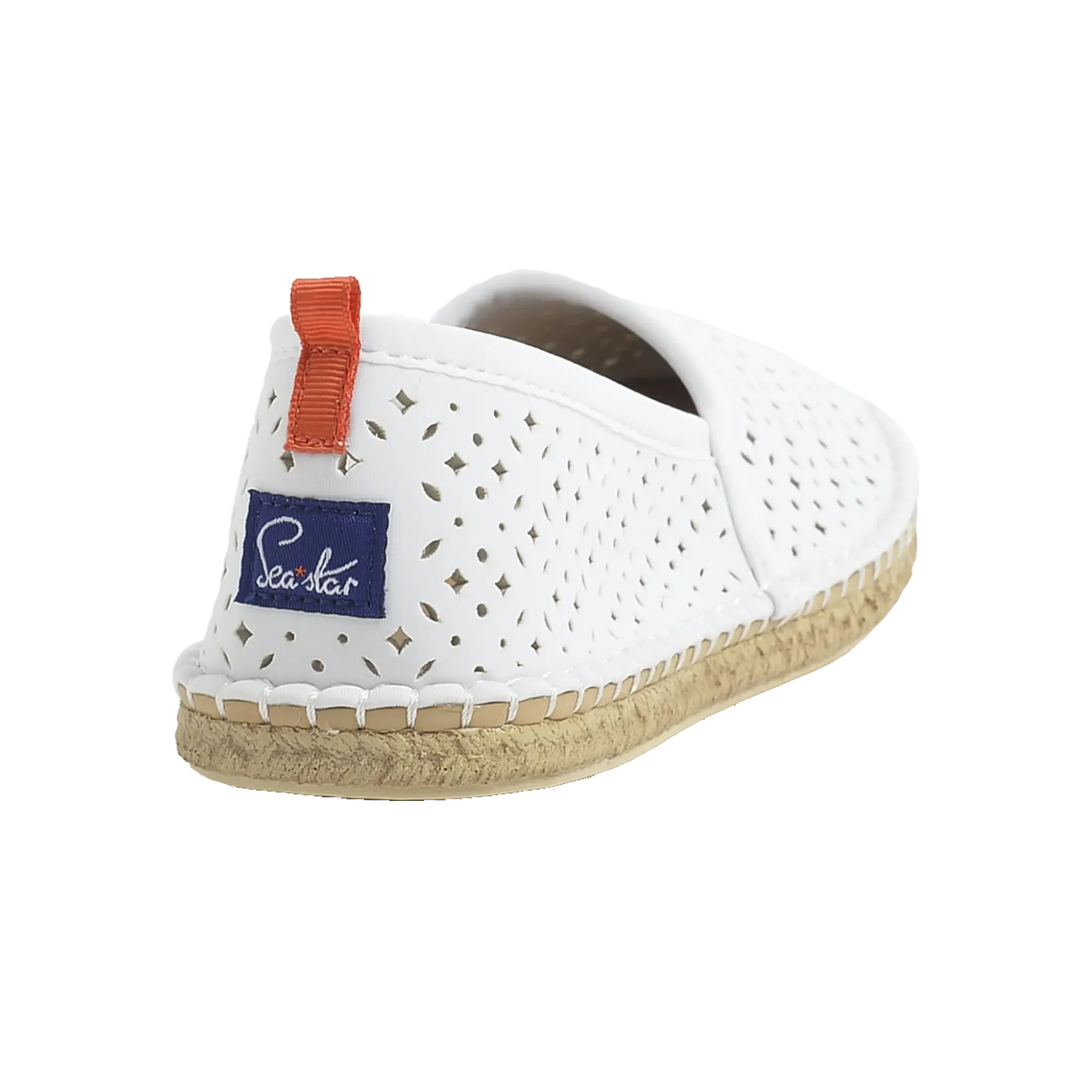 WHITE EYELET - WOMENS BEACHCOMBER ESPADRILLE