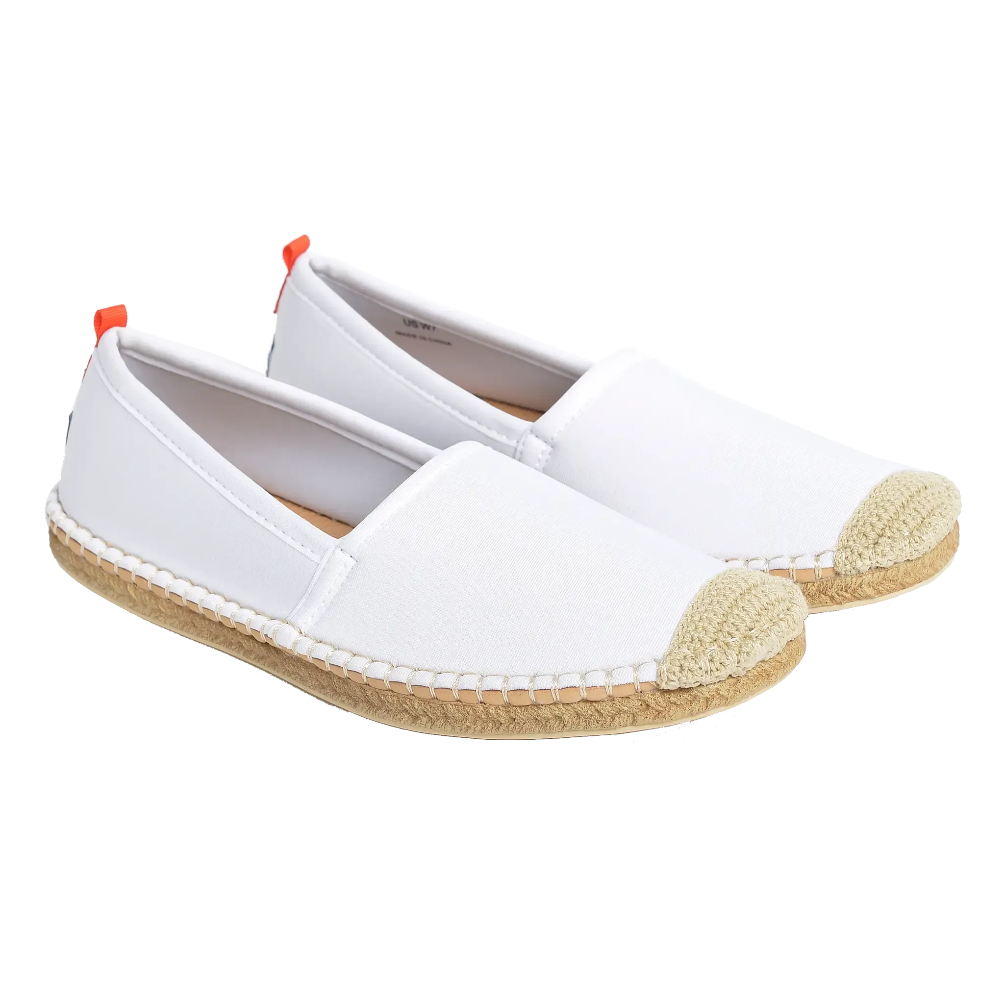 WHITE - WOMENS BEACHCOMBER ESPADRILLE